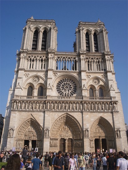巴黎聖母院大教堂之全貌!
