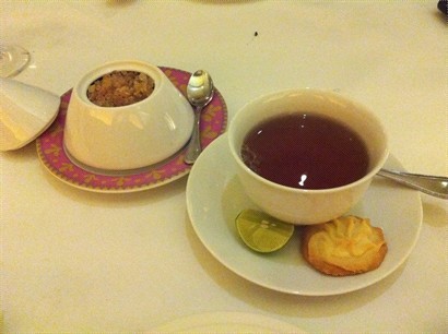 Thai style lemon tea