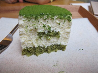 Green tea cheese Tiramisu