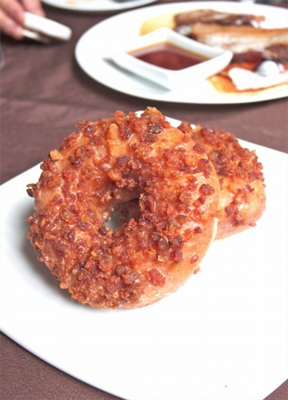 Rachelle's maple-bacon doughnuts
