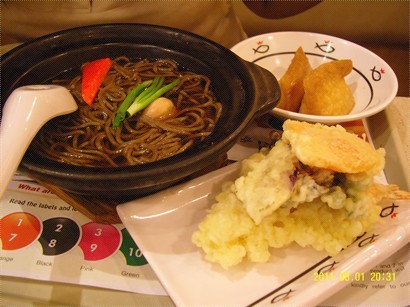 天婦羅喬麥麪定食RM18.9