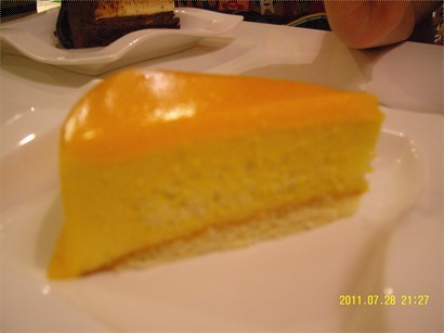 芒果芝士蛋糕, 好酸呀!