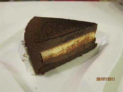 Moka Coffee Chocolate Cake, 甜味剛好