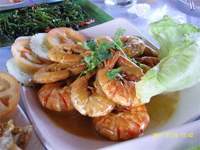 好好味的大蝦, 每人都約有2隻, RM30