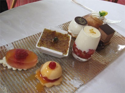 A selection of six mouth-watering desserts