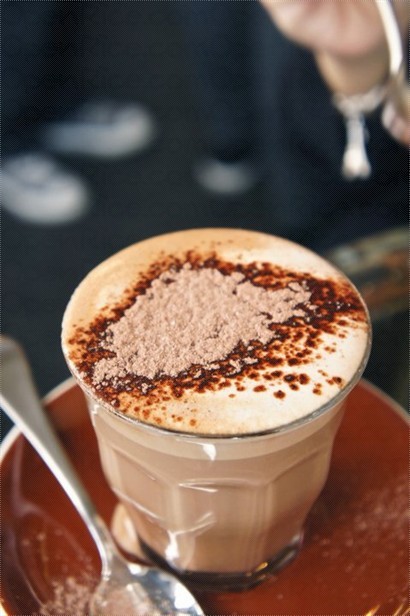 Belgian hot chocolate (AUD 4)