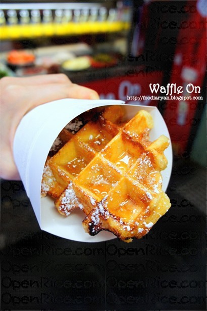 Waffle with Maple Syrup(AUD 4.50)