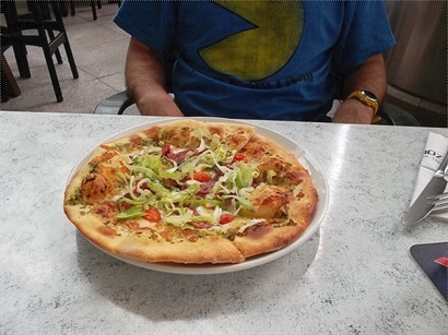 主菜的pizza~