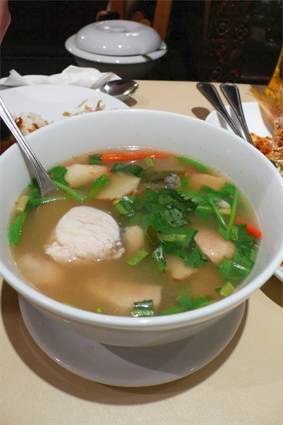 "Tom Yam" Spicy Soup with Fish