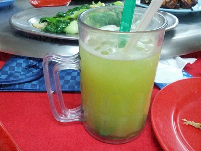 青檸話梅汁，每杯RM2.8