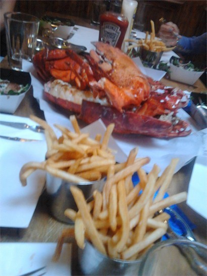 7lbs 12oz Lobster by Burger & Lobster
