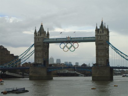 Tower Bridge Olympic Rings