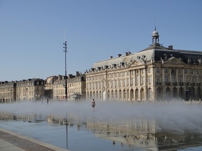 "Le Miroir d'eau", The Misty Reflecting Pool（涼快）