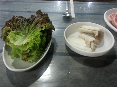 生菜+菇