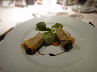 Braised Oxtail Spring Rolls