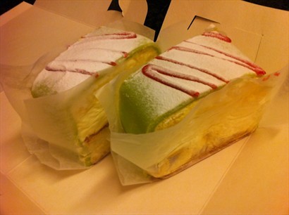 瑞典princess cake很甜的
