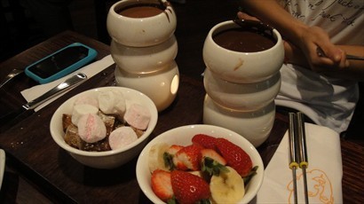 Chocolate Fondue for Two 