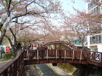 著名的余佐川橋。