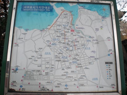西歸浦市地圖
