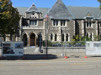 重建中的 Christchurch