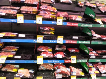肉類選擇很多