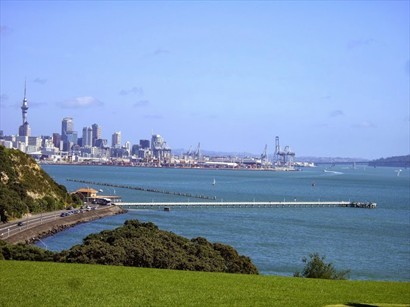 遠眺Auckland市中心