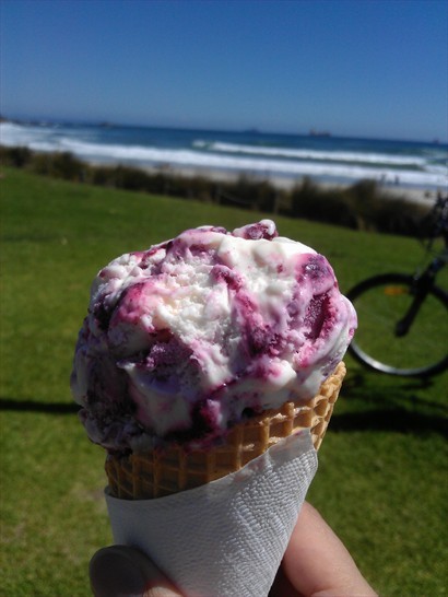 boysenberry ice-cream