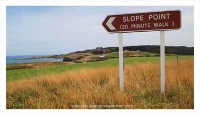 Slope Point - 紐西蘭南島 最南的地方