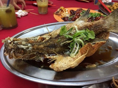 香煎石蚌魚