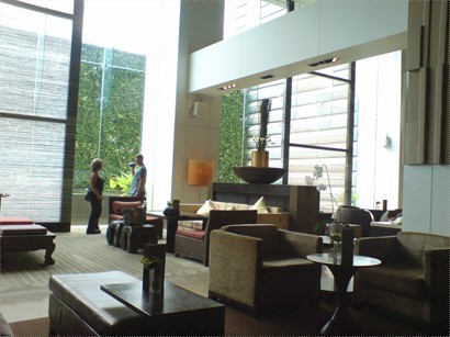 Interior of the hotel
