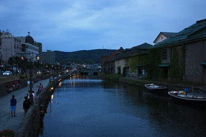 黃昏的運河
