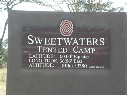 Serena Sweetwaters Tented Camp的「位置」