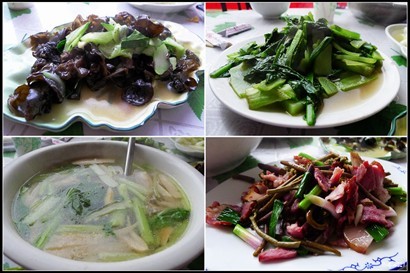 這個湯要RMB80，就是用上林芝特產菌，這湯是一點味道也沒有的。  這餐飯吃了RMB670/14人，一點都不平的。