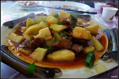 大家太肚餓了，這個薯仔也很好味。  這餐我們吃了RMB472/14人。