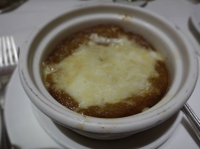 French Onion Soup with Gruyere Cheese Crouton