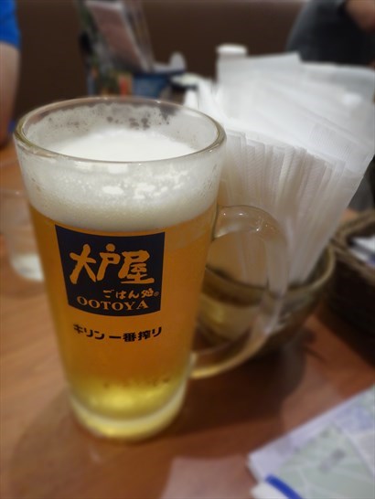 生啤（498円）