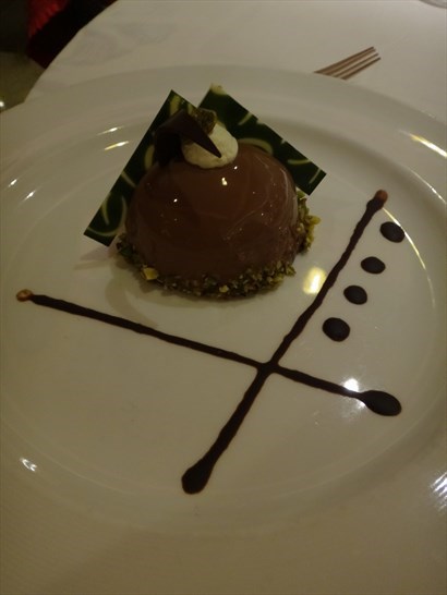 Chocolate Pistachio Dome