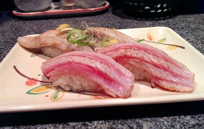 非常香滑的吞拿魚腩壽司