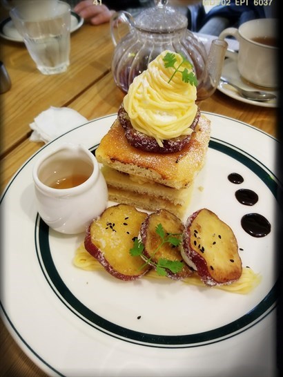 Sweet Potato Pancake（1,200円）
