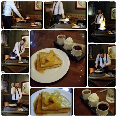 Table-Served Banana Crepes for Two (CAD 28)