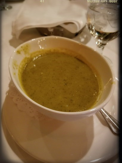 Soup du Jour - Cream of Broccoli (CAD 9)