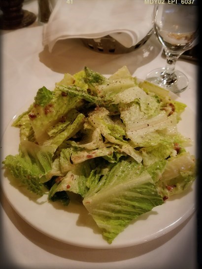 Caesar Salad (For One; CAD 15)