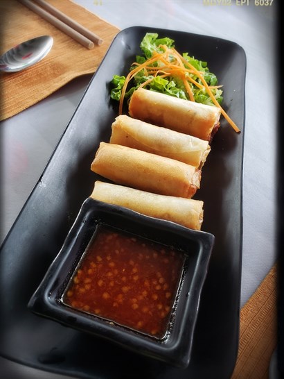 Homemade Spring Rolls (Cha Gio) with Meat
